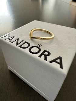 Pandora ring gold tone S925