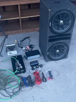 Speaker radio full setup