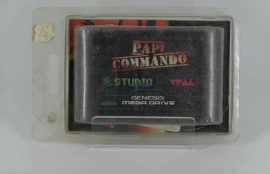 Papi Commando WM watermelon games- SEGA Genesis/Mega Drive