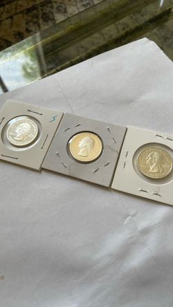 3 Silver Proof Quarters