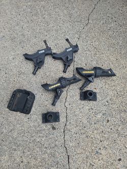 Rod holders and scotty downrigger mount