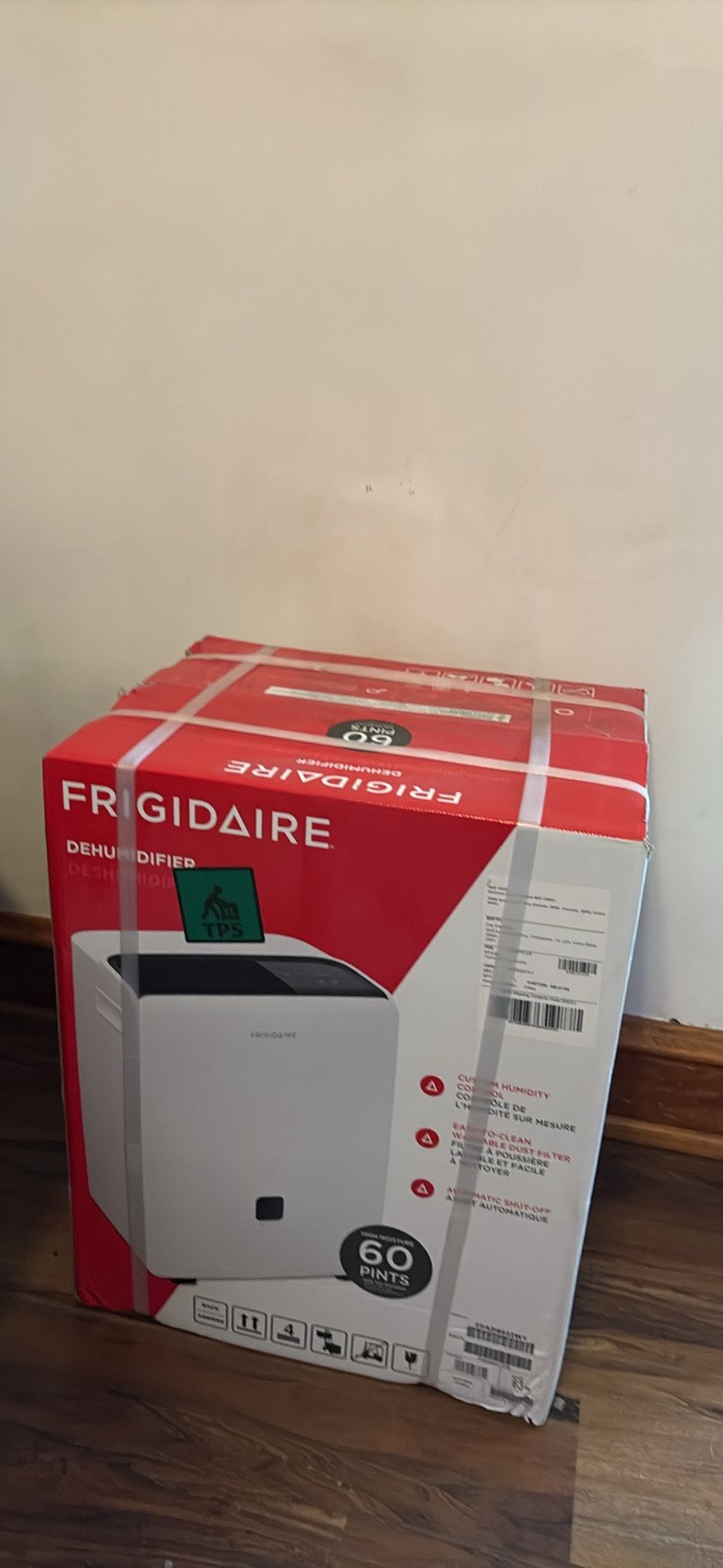 Brand New Frigidaire 60pint Dehumidifier