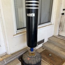 Punching Bag With Gloves