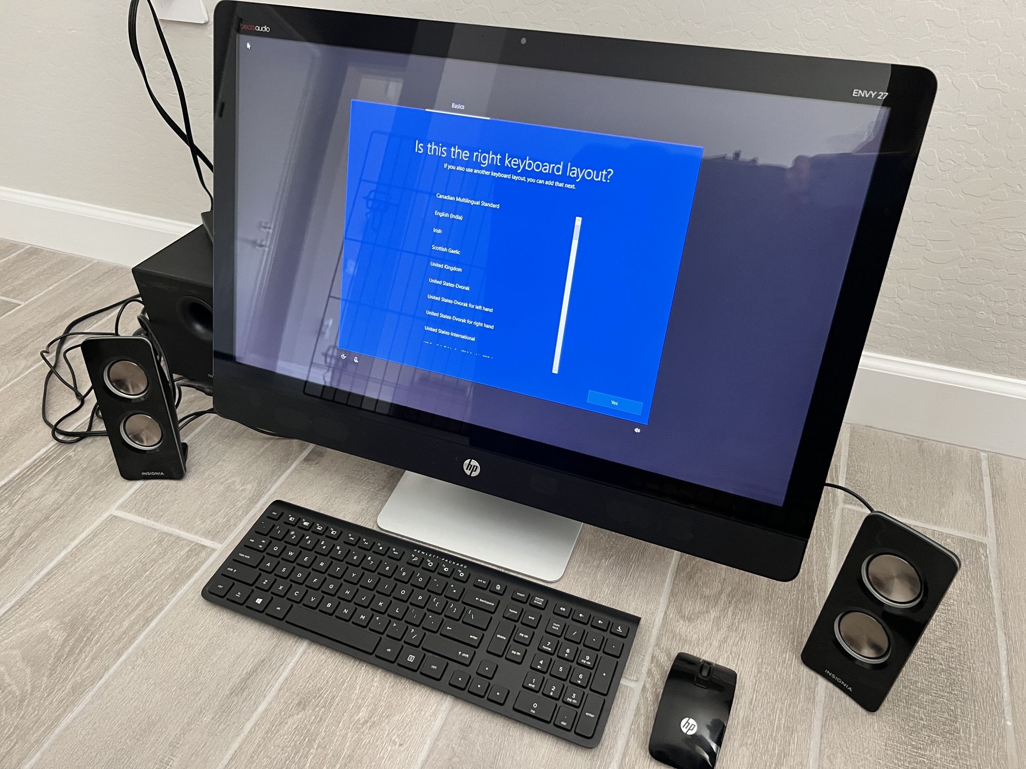 HP Envy 27 AiO All In One Desktop Beats Audio