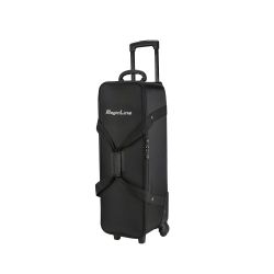MagicLine Studio Trolley Case with Telescopic Handle 32.3x11x11.8 inch/82x28x30 cm, Rolling Camera Case,Carrying Bag with Wheels for Light Stands, Tri
