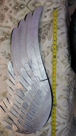 Silver Metal Wings