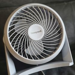 (Free) Honeywell Tabletop Fan - White