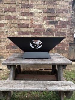 Custom Houston Texans fire pit! CNC Plasma metal work