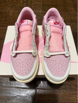 Nike Shoes, Jordan 1 Low OG SP(PS), pink, Travis Scott, youth size 3 shoes.