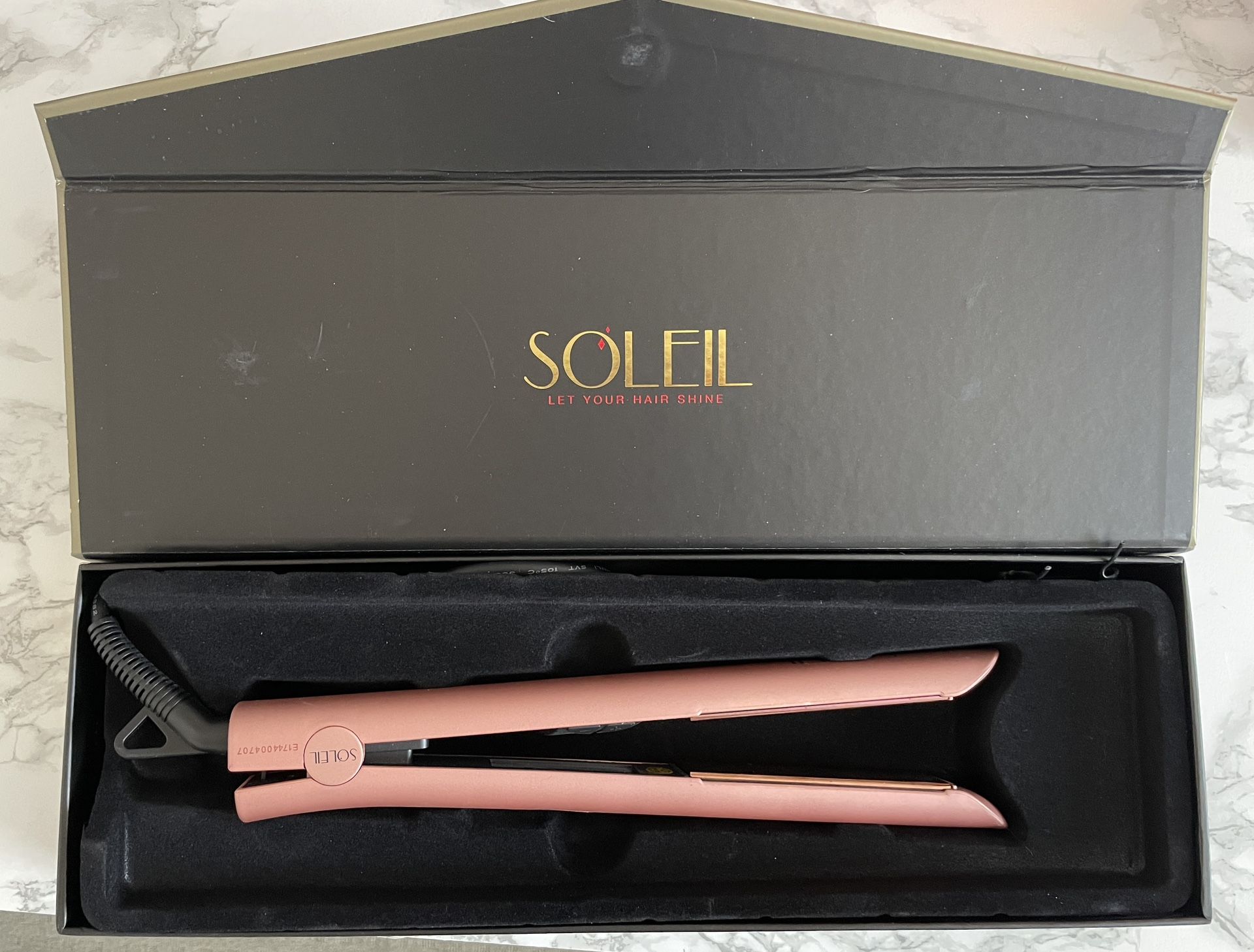 Soleil Infrared flat iron Rosegold IR plus