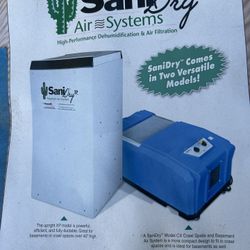 Sanidry Cx Dehumidifier For Basement 