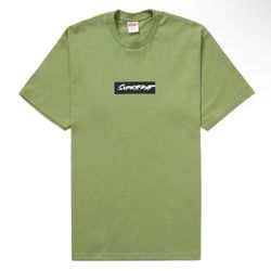 Supreme Future Box Logo T-Shirt - Moss - Small  SS24 100% Authentic