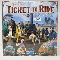 Ticket To Ride France & Old West Map Collection Board Game (Brand New)