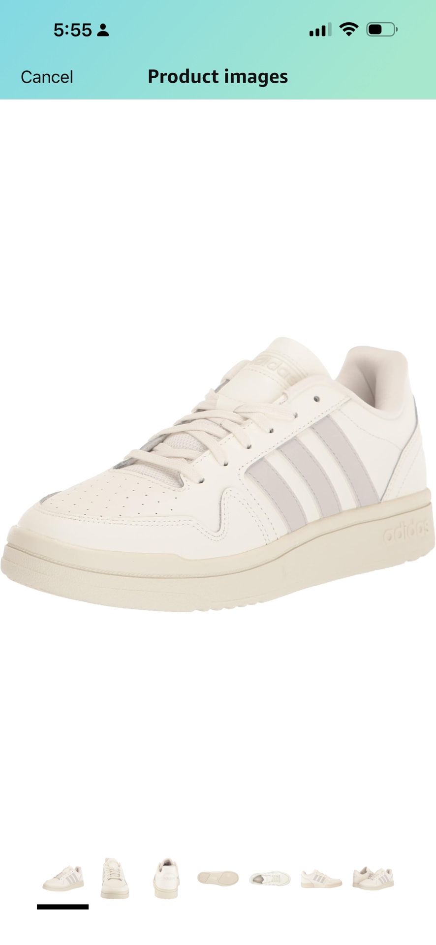 adidas Men's Post Up Basketball Shoe white color size 14