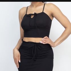 Black 2 Piece Set New