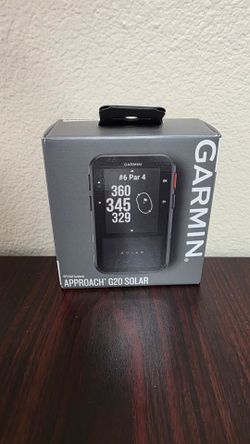 Garmin Approach G20 Solar GPS Golf Handheld
