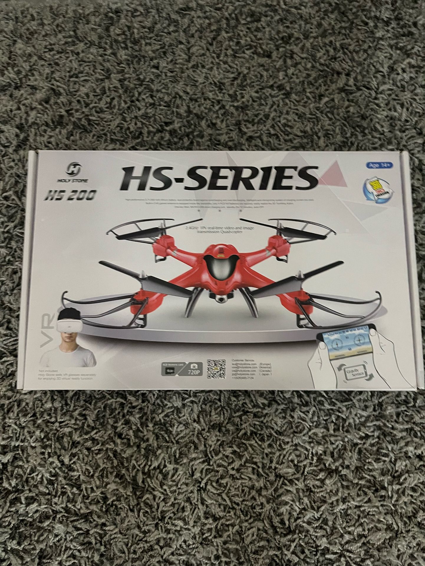 HS Serious Bluetooth Drone HS200 With Camera