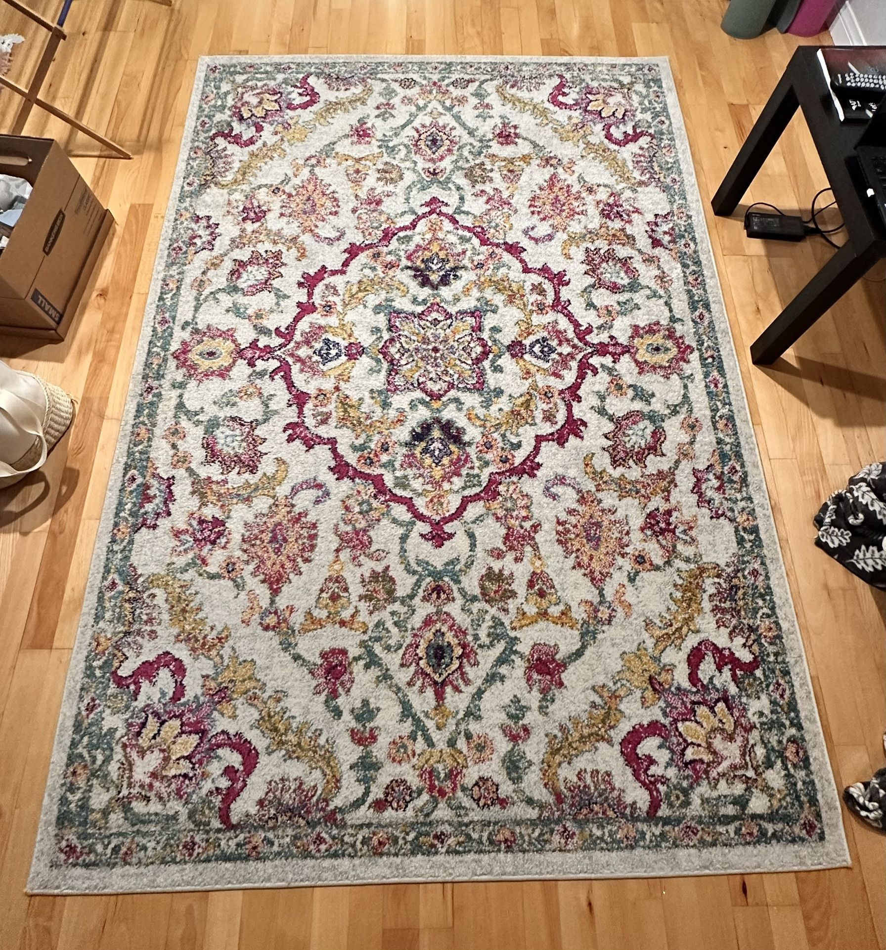 5x7.5 ft Area Rug – Elegant Persian Style