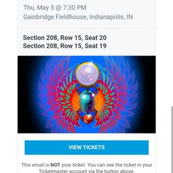 2 tickets for journey tonight.....