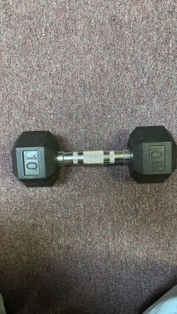ten pound dumbbell