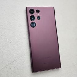 Samsung Galaxy S22 ULTRA 5G 512 GB UNLOCKED COLOR BLACK WORK VERY WELL GOOD CONDITION 