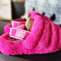 UGG Fluff Yeah Slide Taffy Pink