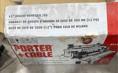 Porter Cable 4212, 12" DELUXE DOVETAIL JIG