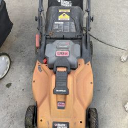 Black And Decker Electric Lawn Mower 