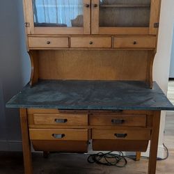 Antique Bakers Table