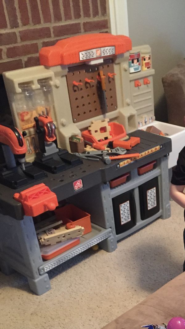 Home Depot Workbench Playset And Tools For Sale In Cumming Ga