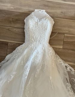 Bride dress new size M/L