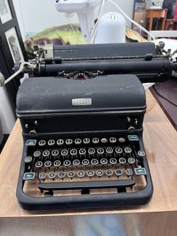 Vintage typewriter
