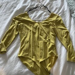 Mustard Yellow Bodysuit