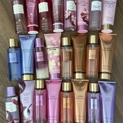Victoria Secret Sets Of Mist And Lotion $18
