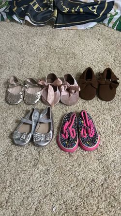 Baby Girl Shoes Bundle – 5 Pairs