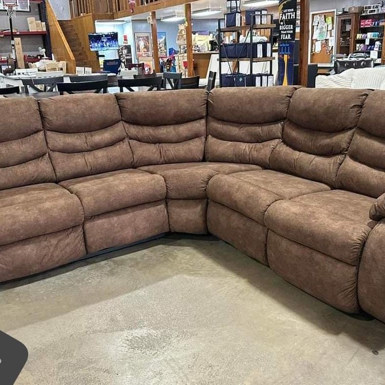 $39 Down Payment Ashley Reclining Sectional Sofa Partymate