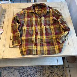 Men’s Pendleton Flannel With Suede Elbow Patches 