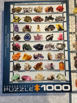 Eurographics Minerals Jigsaw Puzzle