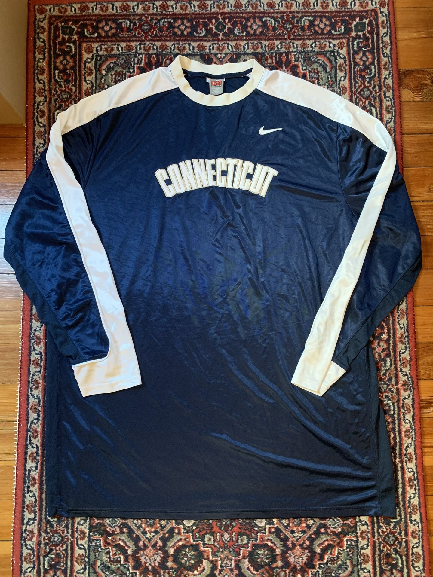 UConn Huskies Nike Team Issued Hasheem Thabeet #34 Authentic Warm Up 4XL