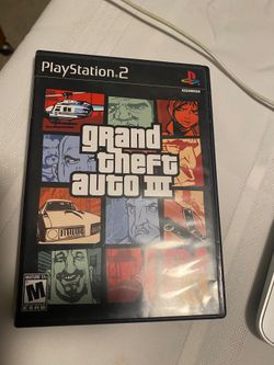 Play Station 3 Grand Theft Auto 3, original case, manual, and poster only. No game