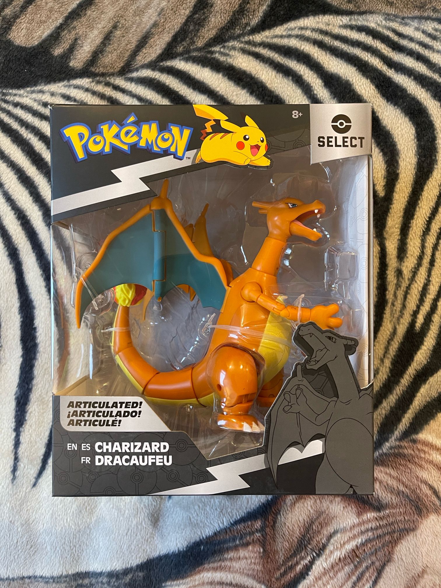 Pokemon Charizard Figure. Series 1 6" sealed NEW X2