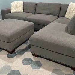 Costco Sectional with Ottoman