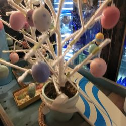 2 easter eggs trees $4 for pair
