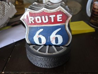 Route 66 Decorative Resin Figurine cousters