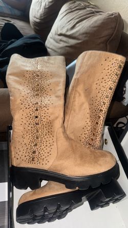 Womens bling boots