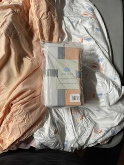 cloud island 2-Pack Jersey Crib Fitted Sheets