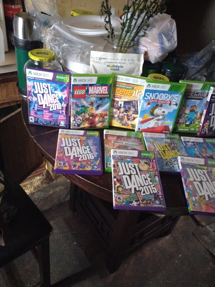Xbox 360&Kinect games