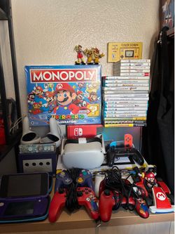 Video Game Lot (Nintendo Switch, New Nintendo 2DS XL, Mario Game & Watch, Game Cube, Oculus Quest 2, etc.)