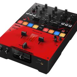 Pioneer DJ DJM-S5 Scratch Style 2-Channel DJ Mixer for Serato DJ Pro - Gloss Red
