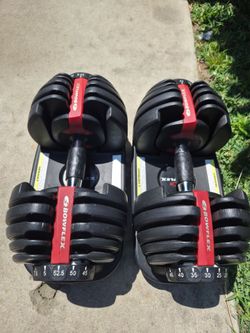 Bowflex adjustable Dumbbells